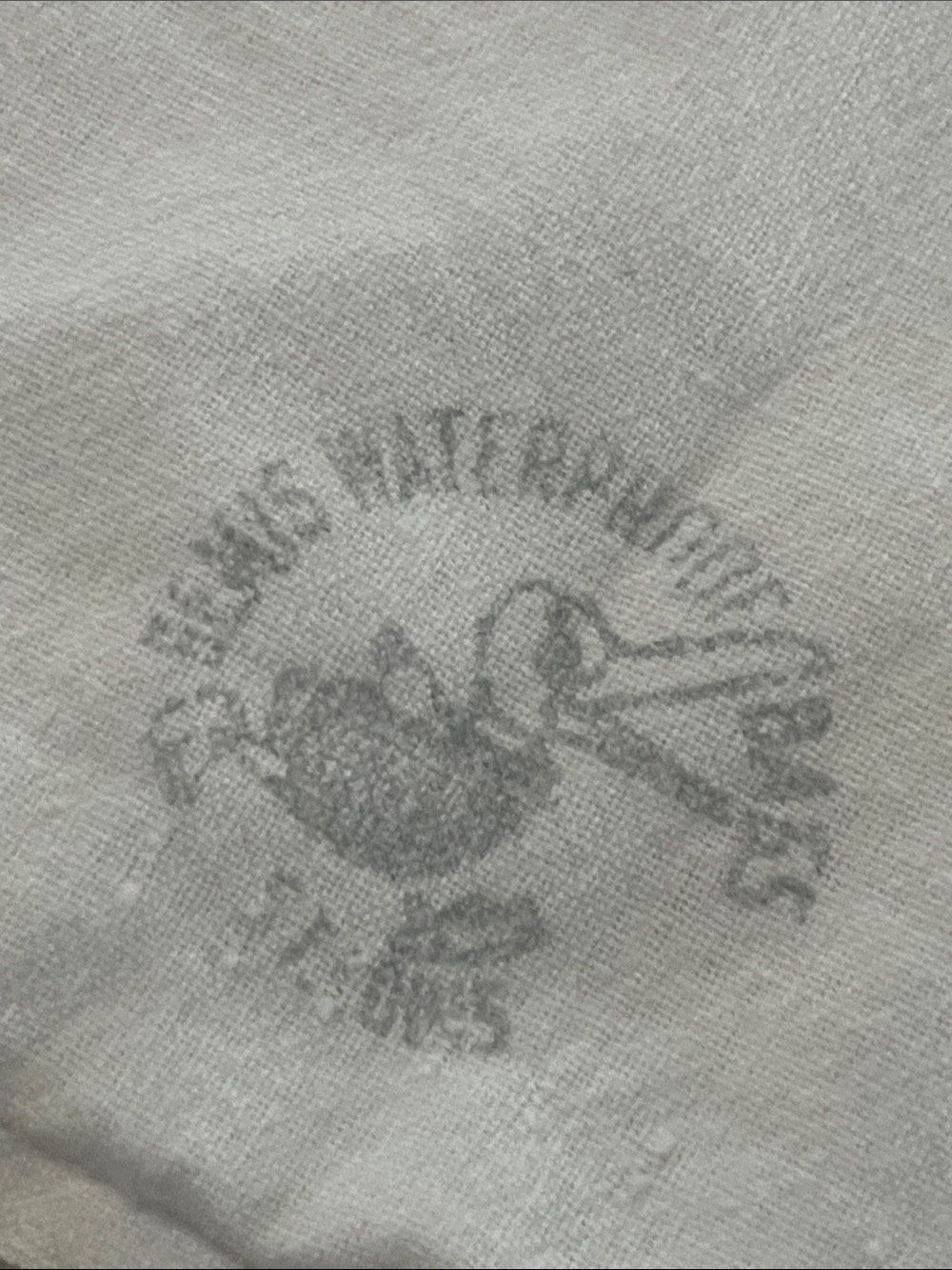 Unique Vintage Cloth Coffee Bag with TN Coffee print and Embroidery - Picture 4 of 9